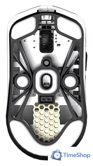 Игровая мышь Lamzu Maya X (белый) - Изображение №3 — Интернет-магазин Time-Shop