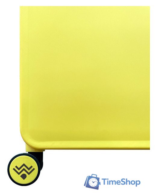 Чемодан DoubleW 005# (M, желтый) - Изображение №11 — Интернет-магазин Time-Shop