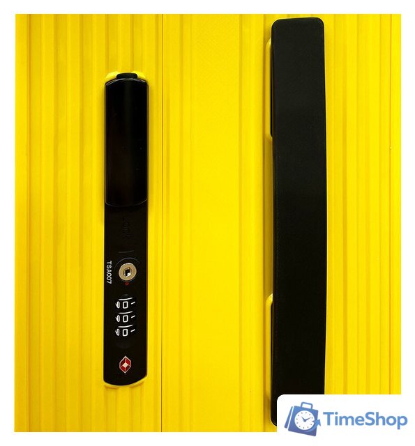 Чемодан DoubleW 005# (M, желтый) - Изображение №13 — Интернет-магазин Time-Shop