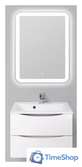  BelBagno Тумба под умывальник Marino-650-2C-SO-BL-P (bianco lucido) - Изображение №2 — Интернет-магазин Time-Shop