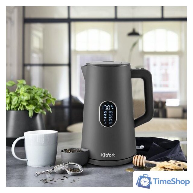 Электрический чайник Kitfort KT-6115-2 - Изображение №8 — Интернет-магазин Time-Shop
