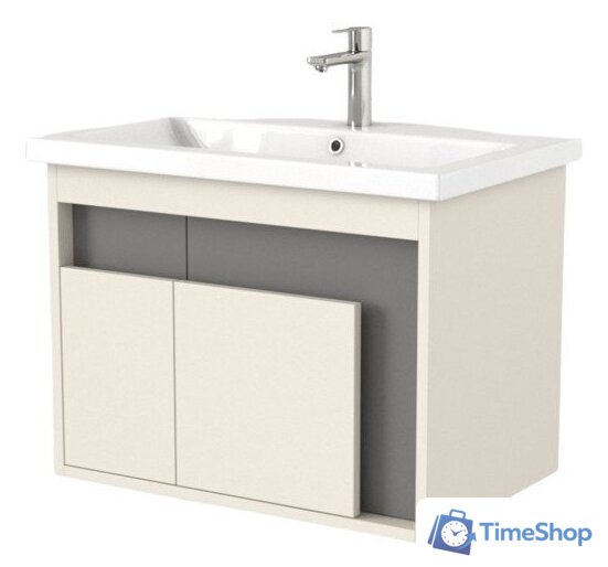  Дабер Тумба под умывальник 016 Cersanit Como 70 Т16.7C.0.19 (бежевый/серый) - Изображение №1 — Интернет-магазин Time-Shop