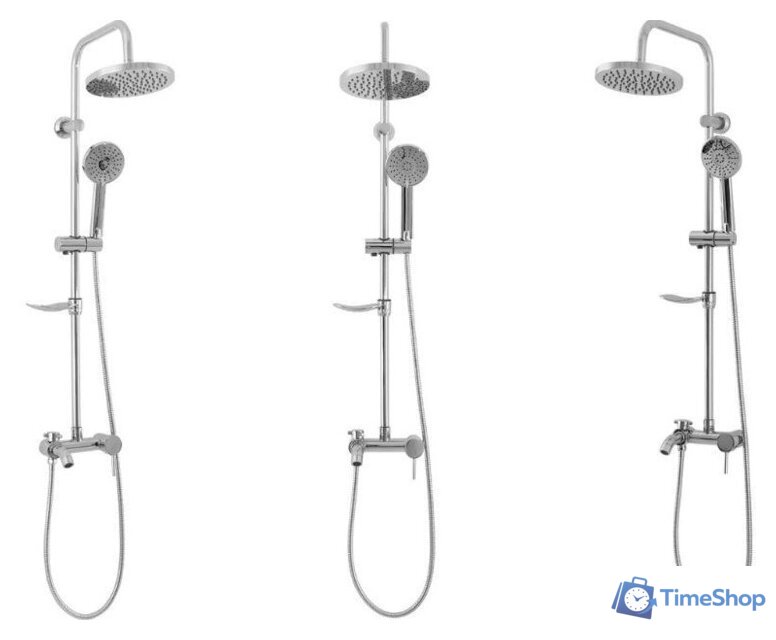 Душевая система  Rea Luis REA-P7007 (хром) - Изображение №3 — Интернет-магазин Time-Shop