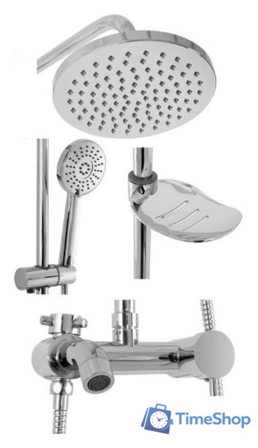 Душевая система  Rea Luis REA-P7007 (хром) - Изображение №2 — Интернет-магазин Time-Shop