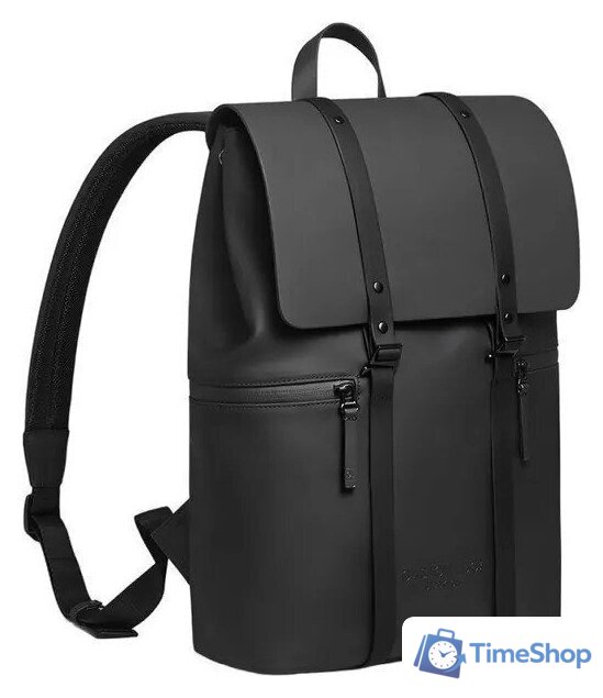 Городской рюкзак Gaston Luga RE801 Backpack Splash 2.0 13'' (черный) - Изображение №2 — Интернет-магазин Time-Shop