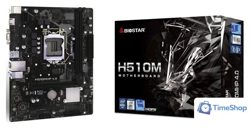 Материнская плата BIOSTAR H510MHP 4.0 Ver. 6.0 - Изображение №4 — Интернет-магазин Time-Shop