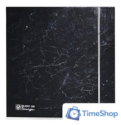 Осевой вентилятор Soler&Palau Silent-100 CZ Marble Black Design - 4C [5210611900] - Изображение №1 — Интернет-магазин Time-Shop
