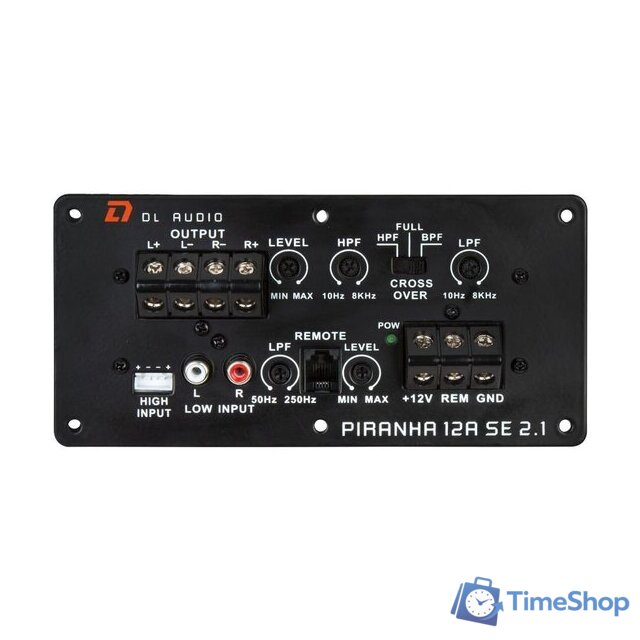 Корпусной активный сабвуфер DL Audio Piranha 12A SE 2.1 - Изображение №2 — Интернет-магазин Time-Shop