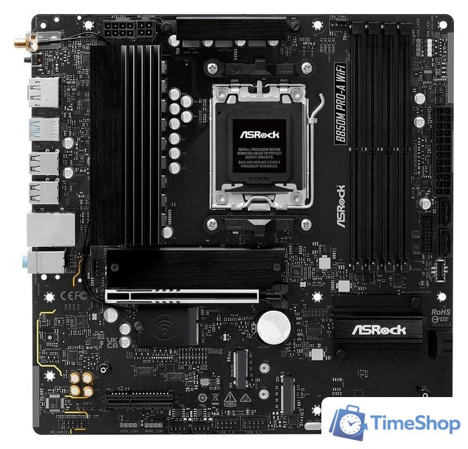 Материнская плата ASRock B850M Pro-A WiFi - Изображение №1 — Интернет-магазин Time-Shop
