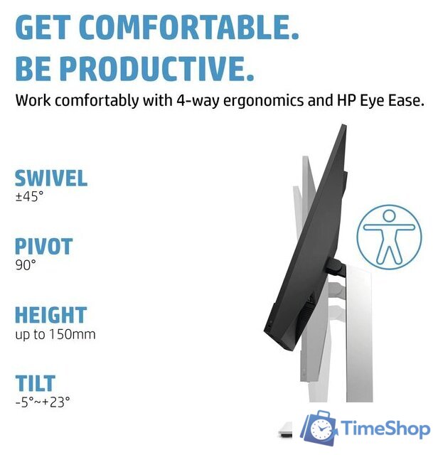 Монитор HP E27m G4 40Z29AA - Изображение №12 — Интернет-магазин Time-Shop