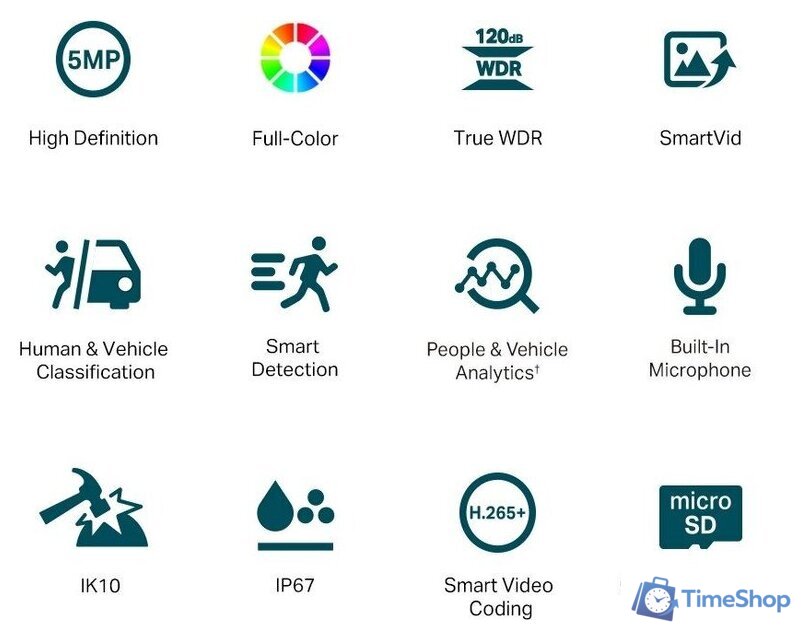 IP-камера TP-Link VIGI C250 (4 мм) - Изображение №9 — Интернет-магазин Time-Shop