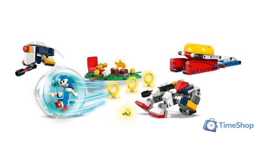 Конструктор LEGO Super Sonic Столкновение Соника у костра 77001 - Изображение №6 — Интернет-магазин Time-Shop