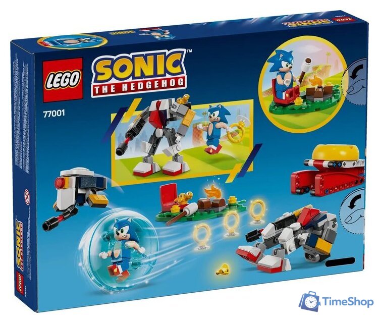 Конструктор LEGO Super Sonic Столкновение Соника у костра 77001 - Изображение №2 — Интернет-магазин Time-Shop