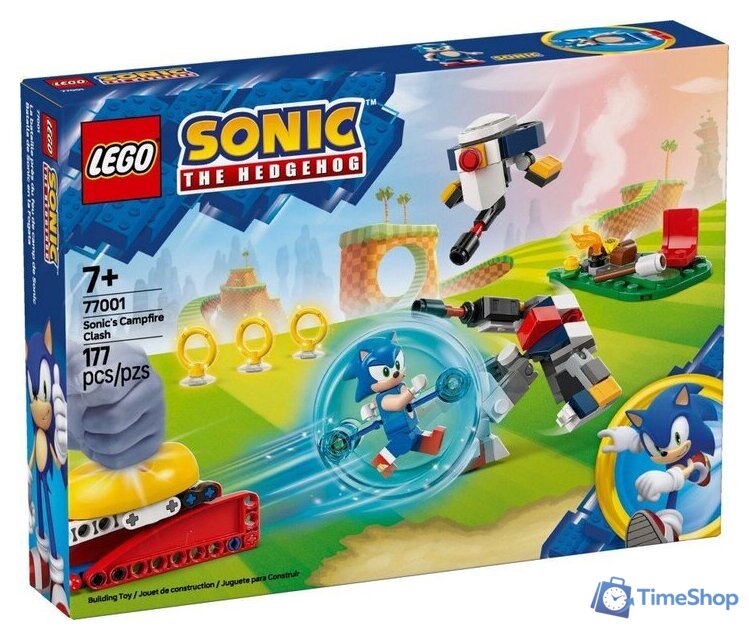 Конструктор LEGO Super Sonic Столкновение Соника у костра 77001 - Изображение №1 — Интернет-магазин Time-Shop