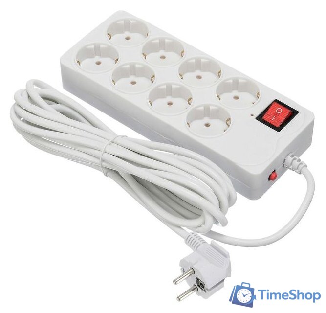 Сетевой фильтр Buro 800SH-5-W - Изображение №2 — Интернет-магазин Time-Shop