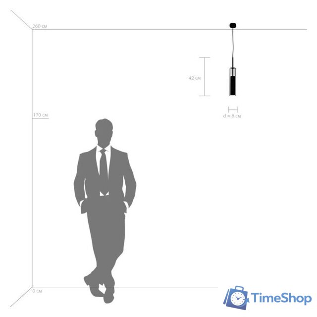 Подвесная люстра Lightstar Cilino 756012 - Изображение №4 — Интернет-магазин Time-Shop