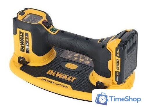 Стеклодомкрат (присоска для стекла и плитки) DeWalt DCE590D1T (с 1-им АКБ) - Изображение №1 — Интернет-магазин Time-Shop