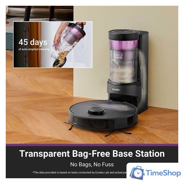 Робот-пылесос Eureka E20 Plus (белый) - Изображение №3 — Интернет-магазин Time-Shop