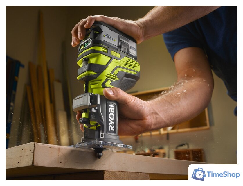 Кромочно-петельный фрезер Ryobi R18TR-0 5133002917 (без АКБ) - Изображение №2 — Интернет-магазин Time-Shop