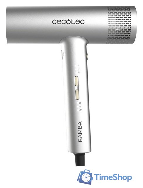 Фен Cecotec Bamba IoniCare RockStar Aluminium 04933 - Изображение №2 — Интернет-магазин Time-Shop