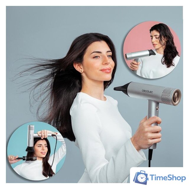 Фен Cecotec Bamba IoniCare RockStar Aluminium 04933 - Изображение №12 — Интернет-магазин Time-Shop