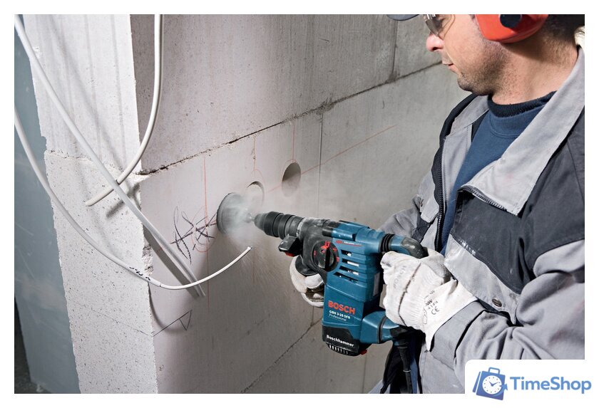 Перфоратор Bosch GBH 3-28 DFR Professional (061124A000) - Изображение №10 — Интернет-магазин Time-Shop
