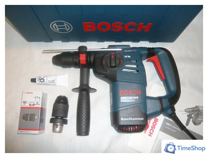Перфоратор Bosch GBH 3-28 DFR Professional (061124A000) - Изображение №2 — Интернет-магазин Time-Shop