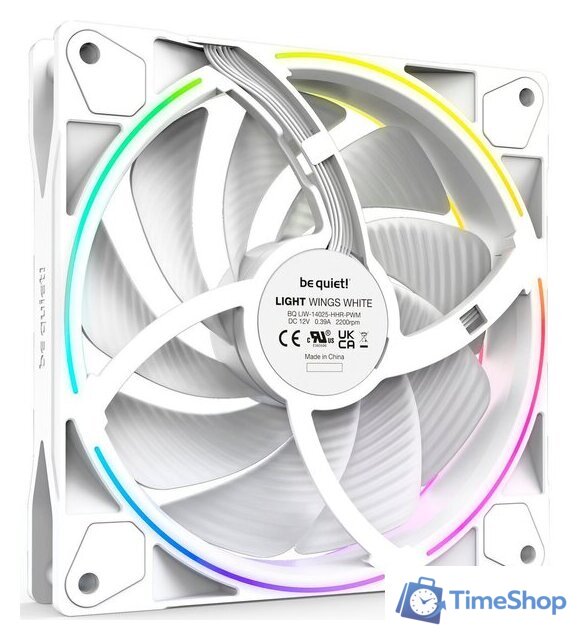 Комплект вентиляторов для корпуса с контроллером be quiet! Light Wings 120mm PWM Triple Pack BL100 - Изображение №4 — Интернет-магазин Time-Shop