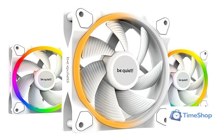 Комплект вентиляторов для корпуса с контроллером be quiet! Light Wings 120mm PWM Triple Pack BL100 - Изображение №1 — Интернет-магазин Time-Shop