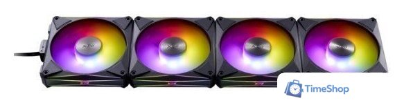 Комплект вентиляторов для корпуса с контроллером ADATA XPG Hurricane MAG 120 ARGB PWM (черный) - Изображение №1 — Интернет-магазин Time-Shop