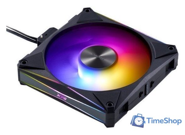 Комплект вентиляторов для корпуса с контроллером ADATA XPG Hurricane MAG 120 ARGB PWM (черный) - Изображение №3 — Интернет-магазин Time-Shop