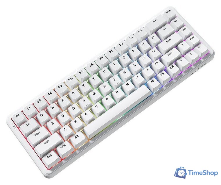 Клавиатура Ajazz AK680 Max (8+1K) (белый) - Изображение №4 — Интернет-магазин Time-Shop