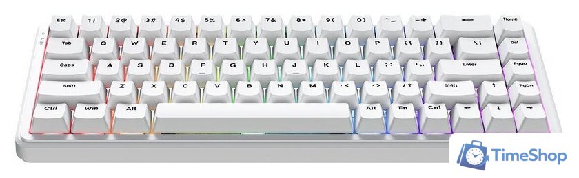 Клавиатура Ajazz AK680 Max (8+1K) (белый) - Изображение №2 — Интернет-магазин Time-Shop