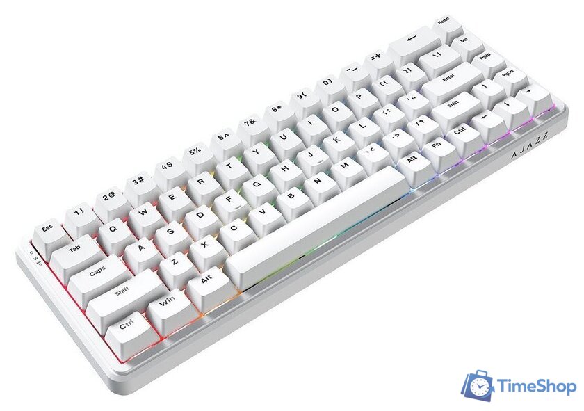 Клавиатура Ajazz AK680 Max (8+1K) (белый) - Изображение №5 — Интернет-магазин Time-Shop