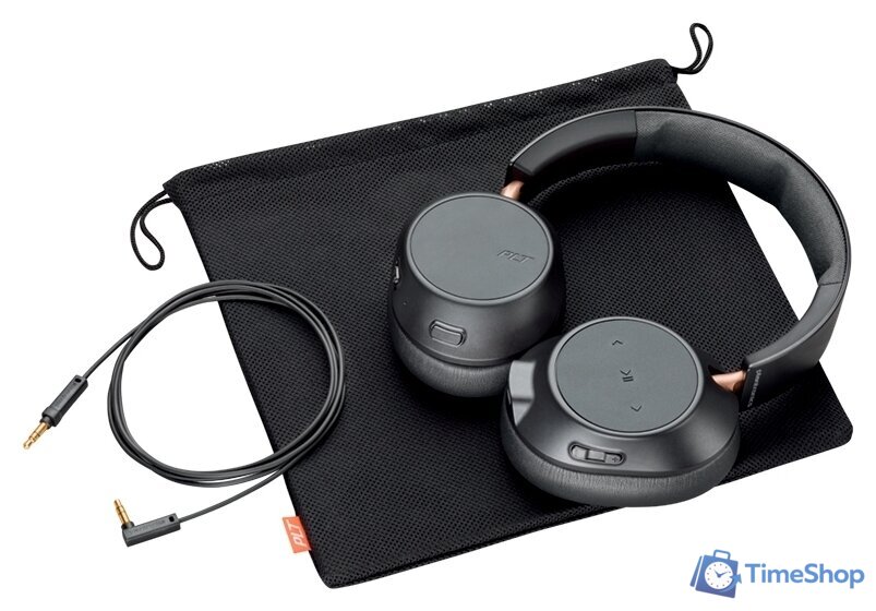 Наушники Plantronics BackBeat GO 810 (черный графит) - Изображение №3 — Интернет-магазин Time-Shop