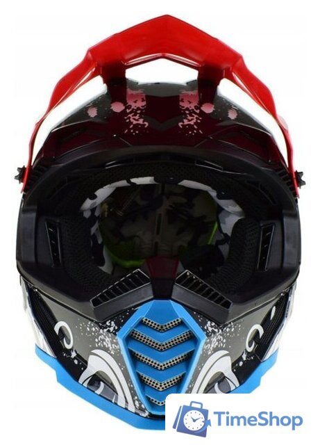 Мотошлем LS2 MX437 Fast 2 Mini Starmaw (S, черный) - Изображение №14 — Интернет-магазин Time-Shop