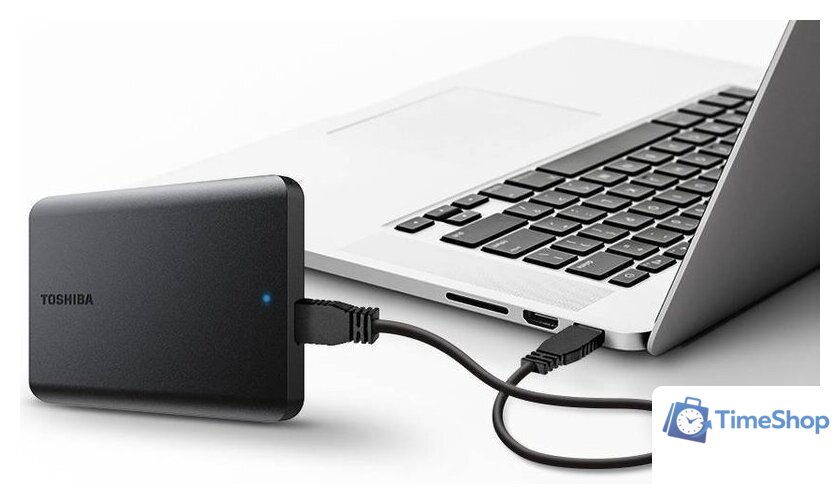 Внешний накопитель Toshiba Canvio Basics 2022 1TB HDTB510EK3AA - Изображение №7 — Интернет-магазин Time-Shop