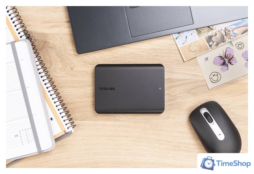 Внешний накопитель Toshiba Canvio Basics 2022 1TB HDTB510EK3AA - Изображение №6 — Интернет-магазин Time-Shop