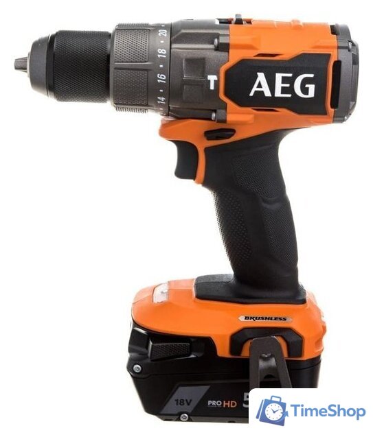 Ударная дрель-шуруповерт AEG Powertools BSB 18C3BL-502C 4935478939 (с 2-мя АКБ 5 Ач, кейс) - Изображение №4 — Интернет-магазин Time-Shop