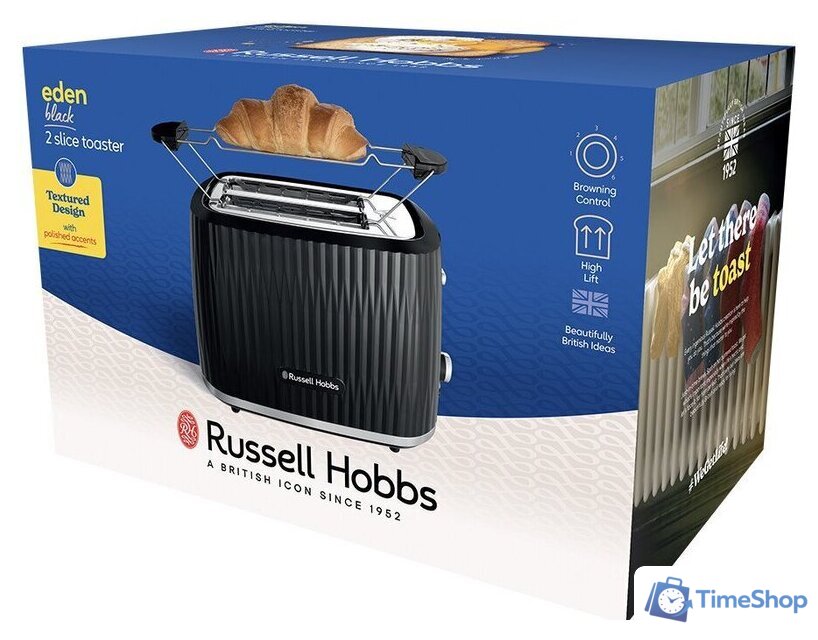 Тостер Russell Hobbs Eden 2 Slice 27371-56 - Изображение №8 — Интернет-магазин Time-Shop
