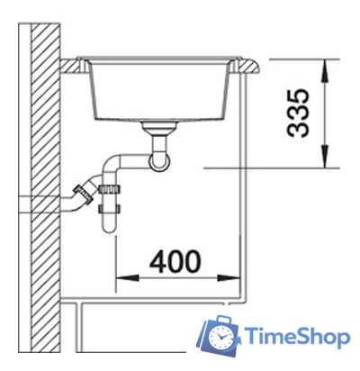 Кухонная мойка Blanco Lexa 8 (кофе) 524969 - Изображение №3 — Интернет-магазин Time-Shop