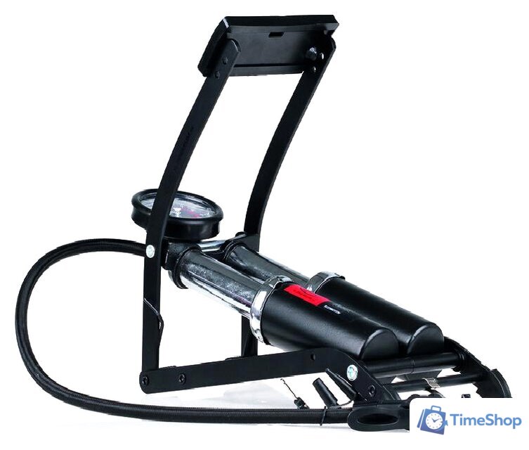 Насос ножной велосипедный Heyner PedalMax PRO (черный) - Изображение №4 — Интернет-магазин Time-Shop