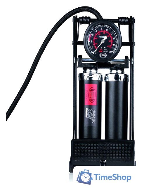 Насос ножной велосипедный Heyner PedalMax PRO (черный) - Изображение №3 — Интернет-магазин Time-Shop