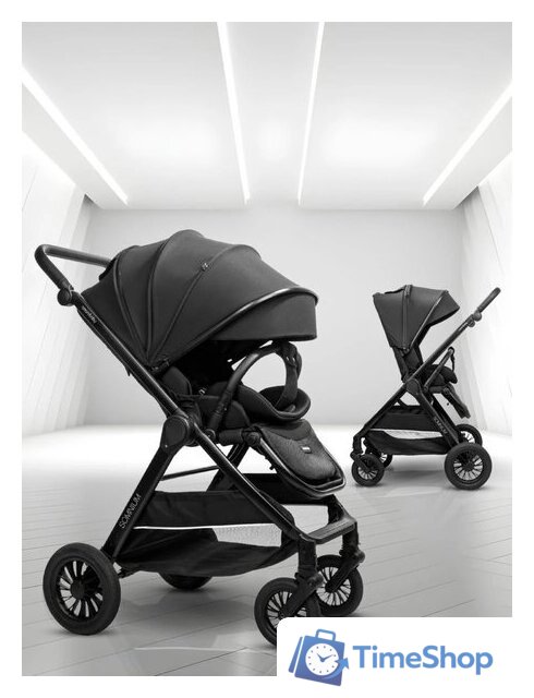 Коляска прогулочная «книга» Amarobaby Somnium AB25-10SOMNIUM/09 (черный) - Изображение №19 — Интернет-магазин Time-Shop