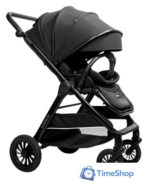 Коляска прогулочная «книга» Amarobaby Somnium AB25-10SOMNIUM/09 (черный) - Изображение №1 — Интернет-магазин Time-Shop