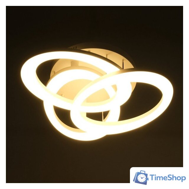 Припотолочная люстра BayerLux Монса 10386071 (белый) - Изображение №3 — Интернет-магазин Time-Shop