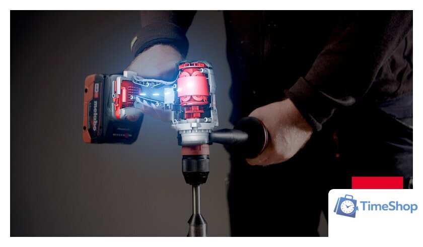 Дрель-шуруповерт Metabo BS 18 LTX BL I 602358650 (с 2-мя АКБ 5.2 Ah, кейс) - Изображение №3 — Интернет-магазин Time-Shop