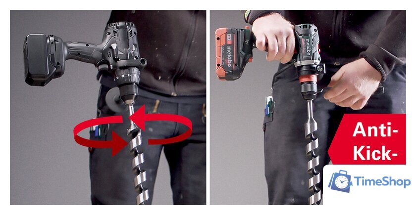 Дрель-шуруповерт Metabo BS 18 LTX BL I 602358650 (с 2-мя АКБ 5.2 Ah, кейс) - Изображение №2 — Интернет-магазин Time-Shop