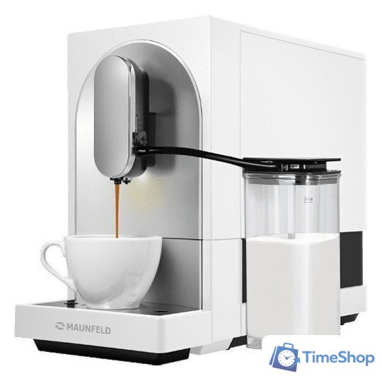 Кофемашина MAUNFELD MF-A8021CWH - Изображение №1 — Интернет-магазин Time-Shop