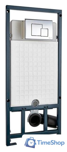 Унитаз подвесной WeltWasser Telbach 004 GL-WT + Marberg 507 SE (белый глянец/хром) - Изображение №2 — Интернет-магазин Time-Shop